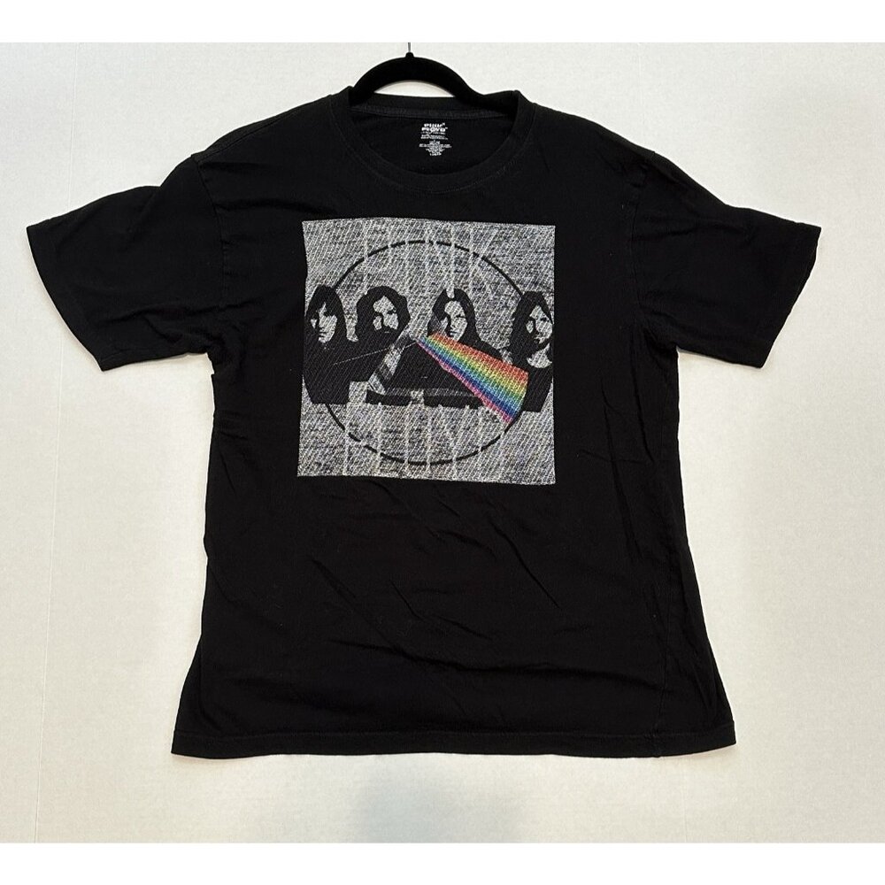 Pink Floyd T-shirt Classic Rock Dark Side of Moon Stitched Graphic Black Large - Picture 2 of 10